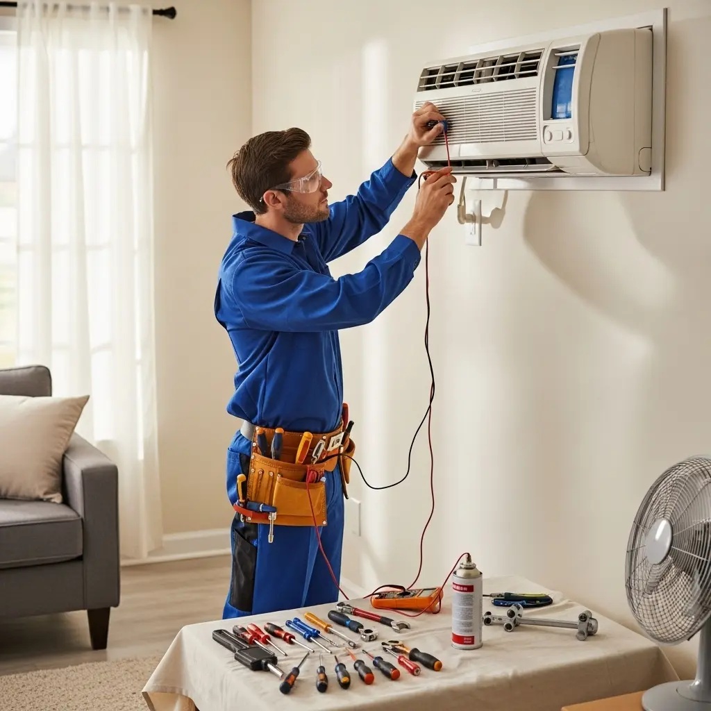 Kızılcahamam Termikel Termikel klima gaz dolumu ve bakım – Enerji verimliliği artırıldı. - Teknik servis örneği